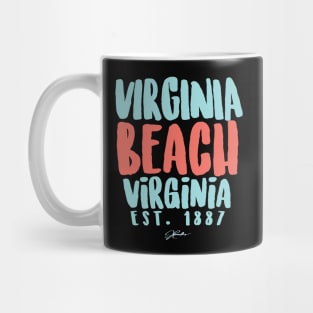 Virginia Beach, Virginia, Est. 1887 Mug